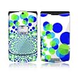 Spiral Dots Design Protective Skin Decal Sticker for Motorola RAZR V3xx Cell Phones