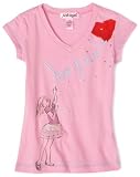Pink Angel Girls 2-6x 3D Knit Top