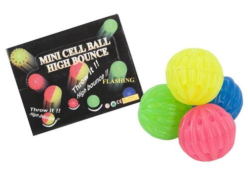 Childrens Toyshop  Toys : Light Up High Bounce Ball 4 PER PACK (002159)