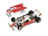Ferrari 126CK Turbo Gilles Villeneuve #27 - 1st Place Grand Prix Monaco 1981 - 1/43rd Scale Brumm Plus Super Series