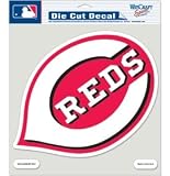Cincinnati Reds 8x8 COLOR Die Cut Window Cling