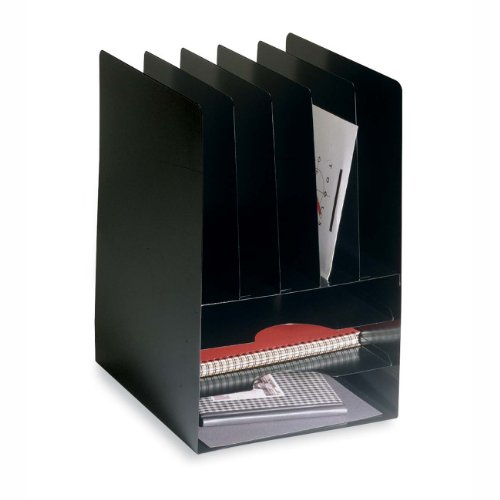 STEELMASTER Compact Steel Combination Organizer, 9.63 x 14.13 x 11.13 Inches, Black (2645VHBK) On Sale