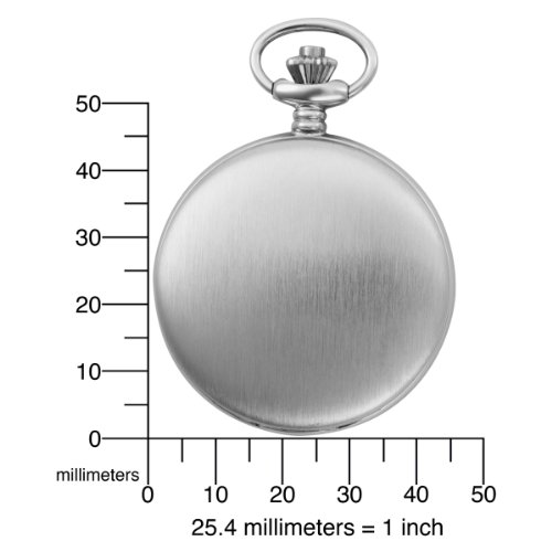 Charles-Hubert, Paris Sterling Silver Mechanical Pocket Watch image 5