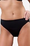 Women's Swimsuit Separate by Blue Sky Swimwear Solid Black; Modern Bottom: Bathing Suit Bottom Only
