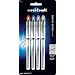 uni-ball Vision Elite Stick Bold Point Roller Ball Pens, 4 Colored Ink Pens (69094PP)