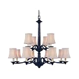 Savoy House 1-9402-12-25 Painted Finishes Rustic / Country Chandelier Venetian Guild Family