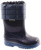 DKM Shuttle II Kinder PVC-Stiefel, marine-petrol