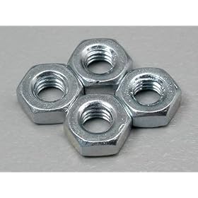 Du-Bro 2105 3.0 mm Steel Hex Nut (4-Pack)