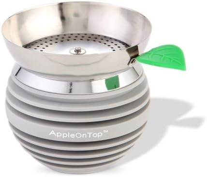 GREY Apple on top HOOKAH BOWL (1 PIECE)