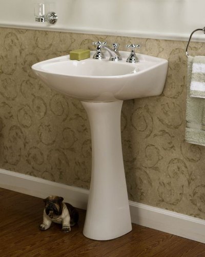 Barclay Hartford 8-Inch Widespread Pedestal Sink