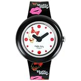 ハローキティ×アモンリザ Hello Kitty × AMONNLISA 腕時計 レディース W-KISS BK/WH 【正規輸入品】