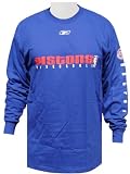 Detroit Pistons Long Sleeve Motion Tee Shirt By Reebok (L=44)