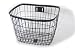 Quick-Release Front Handlebar Black Dense Steel Basket, 13" X 10" X 9"