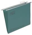 5 Star Office Suspension File Manilla Heavyweight with Tabs and Inserts A4 Green (Pack of 50)