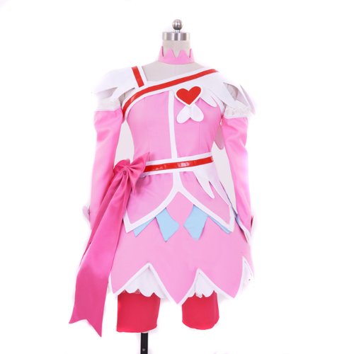 コスプレ　アニメ　ドキドキ!プリキュア    キュアハート 衣装　グッズ　オーダメイド対応可能
