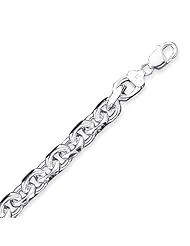 Sterling Silver 10.5mm Heavy Link Chain - 9 Inch