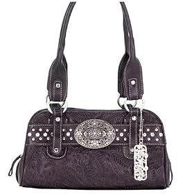 American West Vegas Nights Ladies Small Zip-Top Satchel
