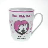 Produkt-Bild: Sheepworld Tasse Hab dich Lieb! Mehr als alles andere! Lieblingstasse von Sheepworld