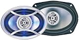 Pair 6"x9" 4 way 350W Speakers with LED