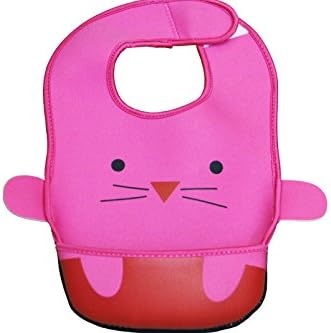 My Baby Peach Flexibib - Food Catcher Bib - Waterproof Bib - CAT