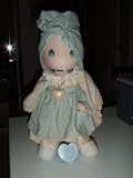 Precious Moments Plush Doll "MARIA" 13.5" (Spanish) Locket Reads " Dios Le Veniga " by Samuel J. Butcher 1985