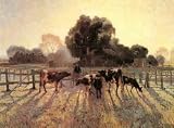 12X16 inch Elioth Gruner Animal Canvas Art Repro Spring Frost