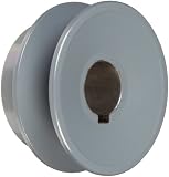 TB Woods AK2058 FHP Bored-to-size V-Belt Sheave, A Belt Section, 1 Groove, 5/8 Bore, Cast Iron, 2.05 OD, 12200 max rpm