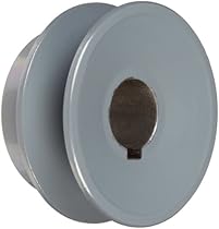 TB Woods AK2058 FHP Bored-to-size V-Belt Sheave, A Belt Section, 1 Groove, 5/8