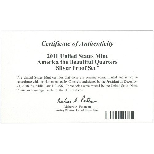 2011-S-US-Mint-Quarters-Silver-Proof-Set-OGP