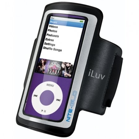 iLuv Lightweight Armband Case for iPod nano 5G (Black)