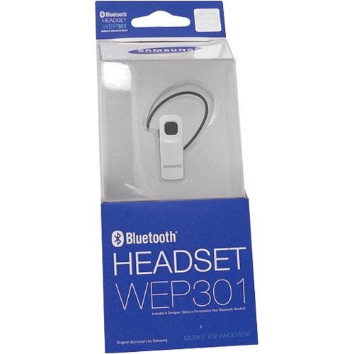 Samsung WEP 301 Bluetooth Headset (Silver)