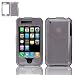 TRANSPARENT SMOKE SNAP-ON COVER HARD CASE PROTECTOR for APPLE IPHONE 3G