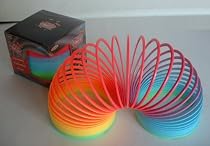 Rainbow Colour Magic Slinky Spring