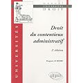 Droit du contentieux administratif