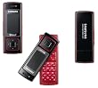 Samsung SGH-F200 schwarz/ rot Handy