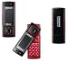 Samsung SGH-F200 schwarz/ rot Handy