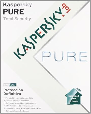 Kaspersky Pure Protection 2.0 3 licencias