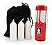 UCO Original Candle Lantern Value Pack with 4 Candles and Storage Bag, Aluminum