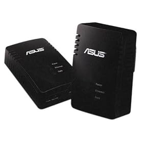 Asus PL-X32 200MBPS EUP Ready Twin Pack Powerline Adapters