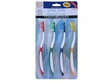 4 Pack toothbrushes - Case of 144 - BE476-144