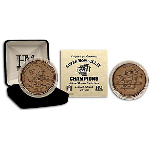 Buy Giants Highland Mint SB XLII Champions Bronze Coin by Highland Mint
