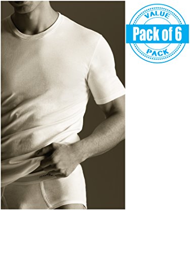 Joseph Abboud Men's 6 Pack Crew Neck T Shirts