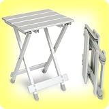 EARTH MINI TABLE / CHAIR - STRONG Aluminum EXCELLENT MINI TABLE  ALSO CAN USED AS A CHAIR, EXTRA COMFORTABLE -- RUGGED Materials -- Ships FAST in 1-2 days