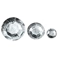 RAYHER - Acryl- Strasssteine, 6,10,14mm, SB-Btl 310St?ck, kristall