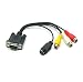 BRAND NEW VGA TO TV CONVERTER. S-VIDEO & RCA OUT CABLE ADAPTER. Part of the XYLO ACCESSORIES RANGE.  from XYLO