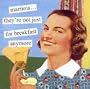 Anne Taintor "Martinis Breakfast" Beverage Napkins