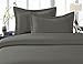 Elegant Comfort 4-Piece 1500 Thread Count Egyptian Quality Ultra Soft Wrinkle, Fade, Stain Resistant Bed Sheet Sets with Deep Pockets, California King, Gray