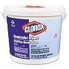Clorox Germicidal Wipes, 12 x 12, White, 110/Canister #