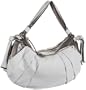 B. MAKOWSKY Stamford Top Zip Hobo,White,one size