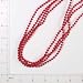 Bead Garland Christmas Accent - 4mm x 9' - Red